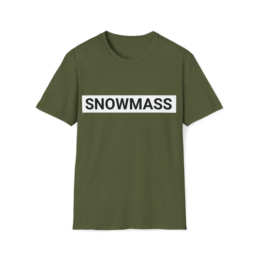 Snowmass Unisex Softstyle T-Shirt