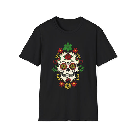 Dia de Los Muertos Biking T-Shirt