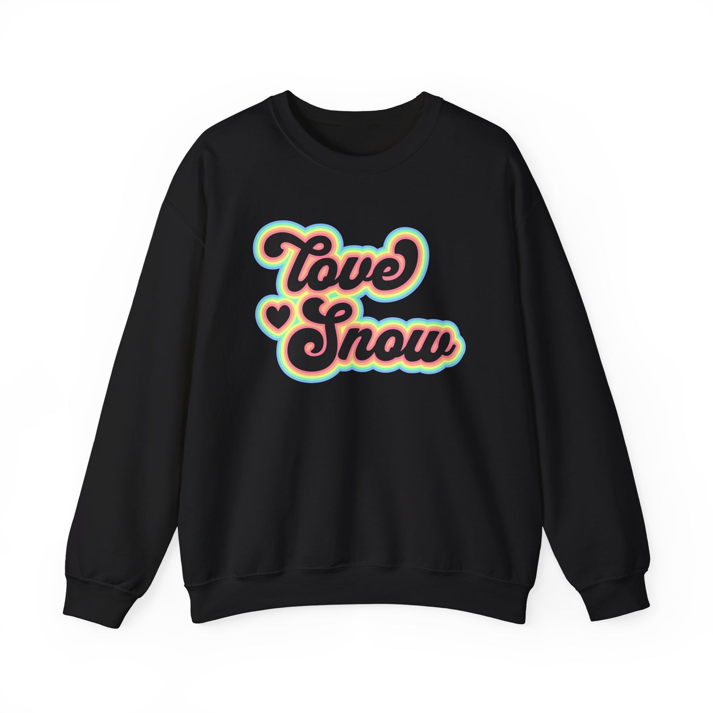 Love Snow Fun Crewneck Sweatshirt