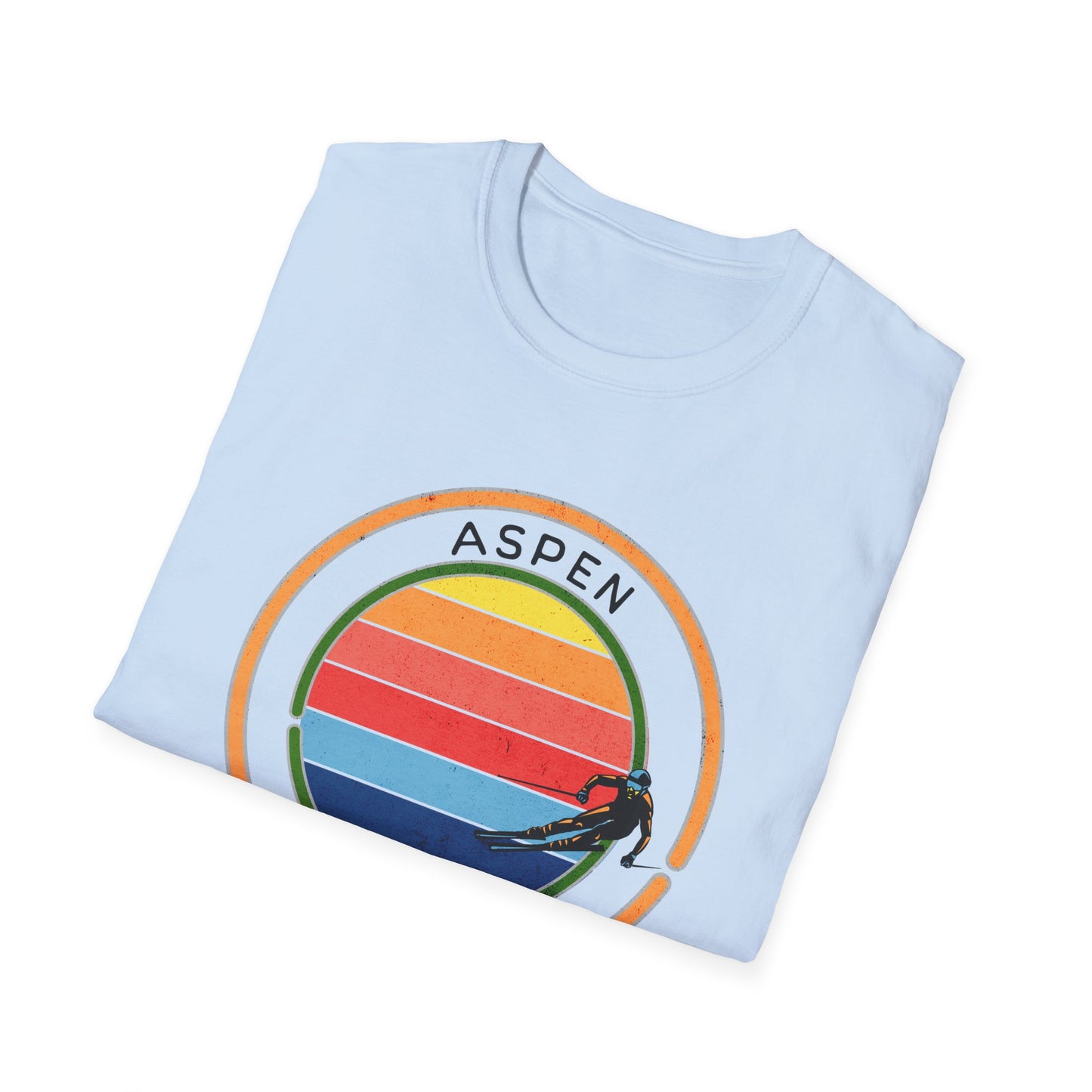 Aspen Sun Skier T-Shirt