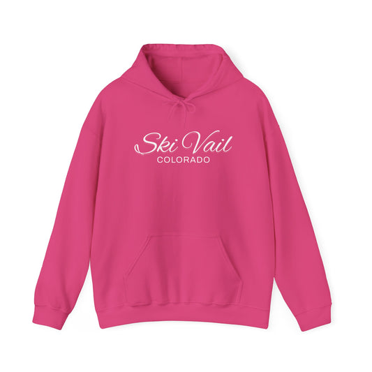 Vail Scripted Hooded Sweatshirt