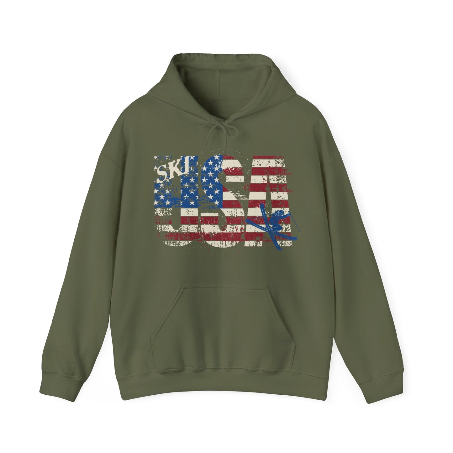 Ski USA Hooded Sweatshirt
