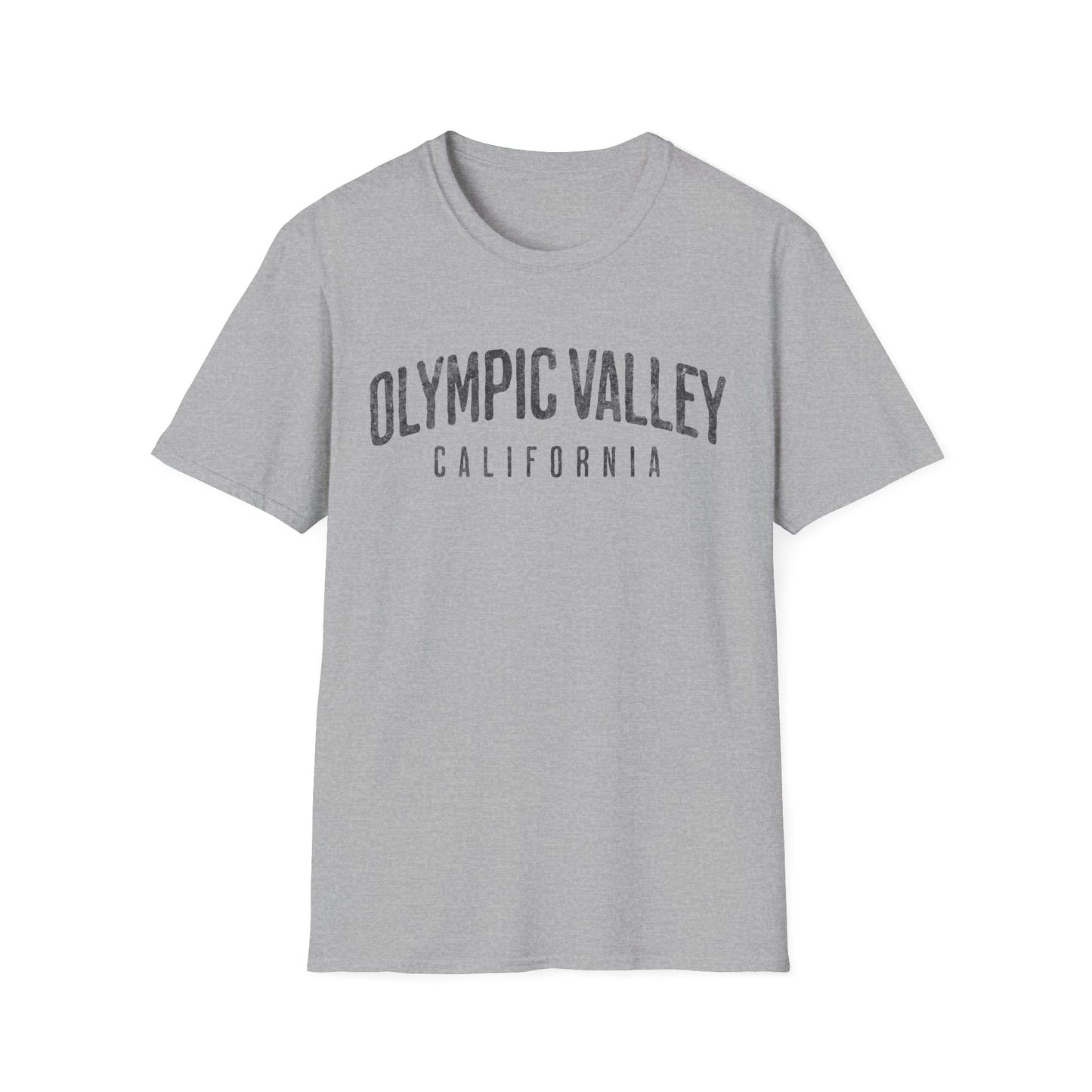 Olympic Valley Distressed Ski T-Shirt
