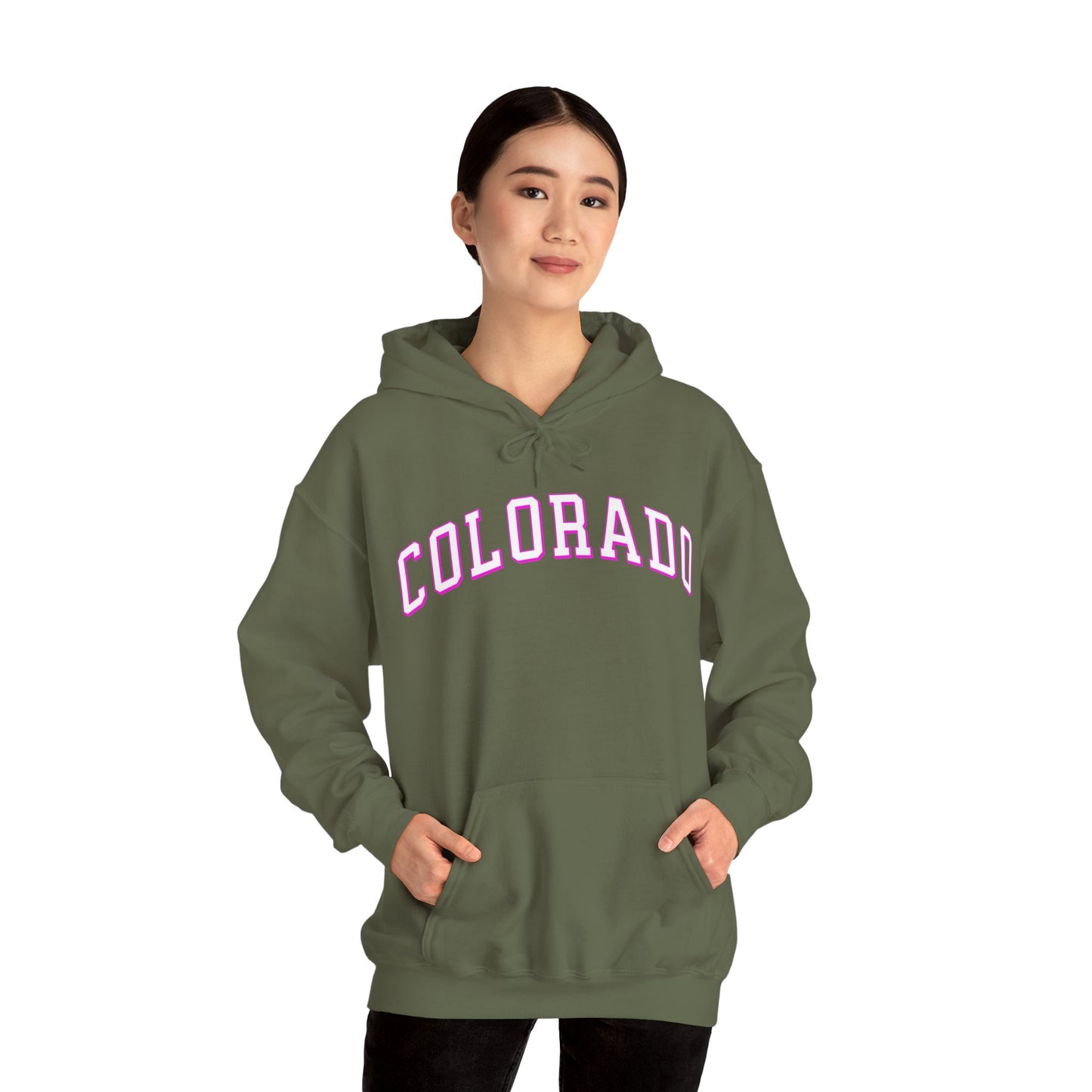Colorado Pink Hooded Sweatshirt