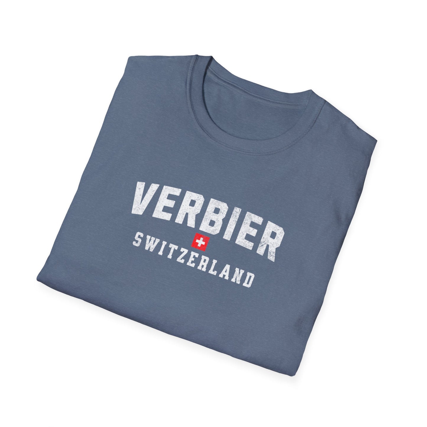Verbier Distressed Ski T-Shirt