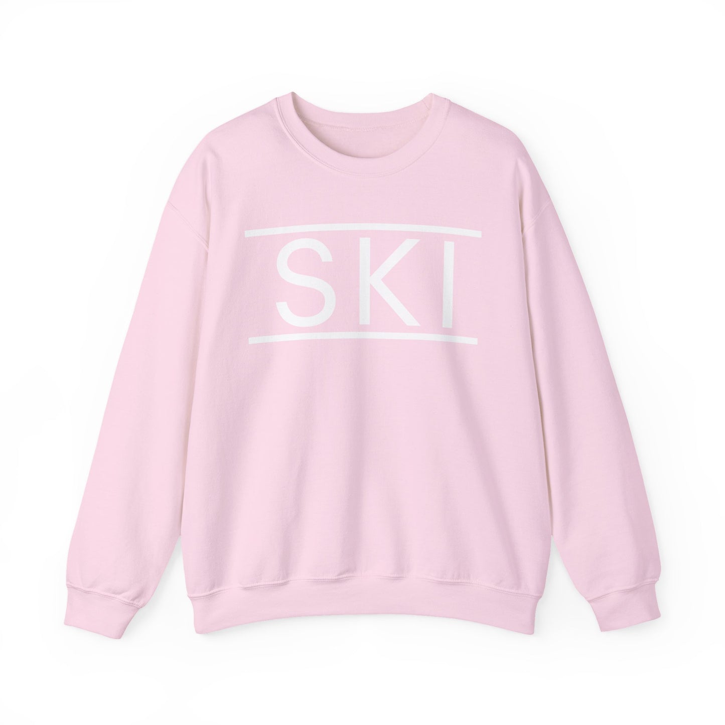 SKI Classic Snow White Crewneck Sweatshirt
