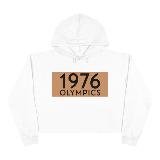 1976 Olympics Classic Crop Hoodie