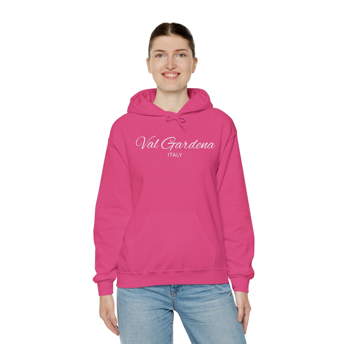 Val Gardena Italy Scripted Fleece Hoodie