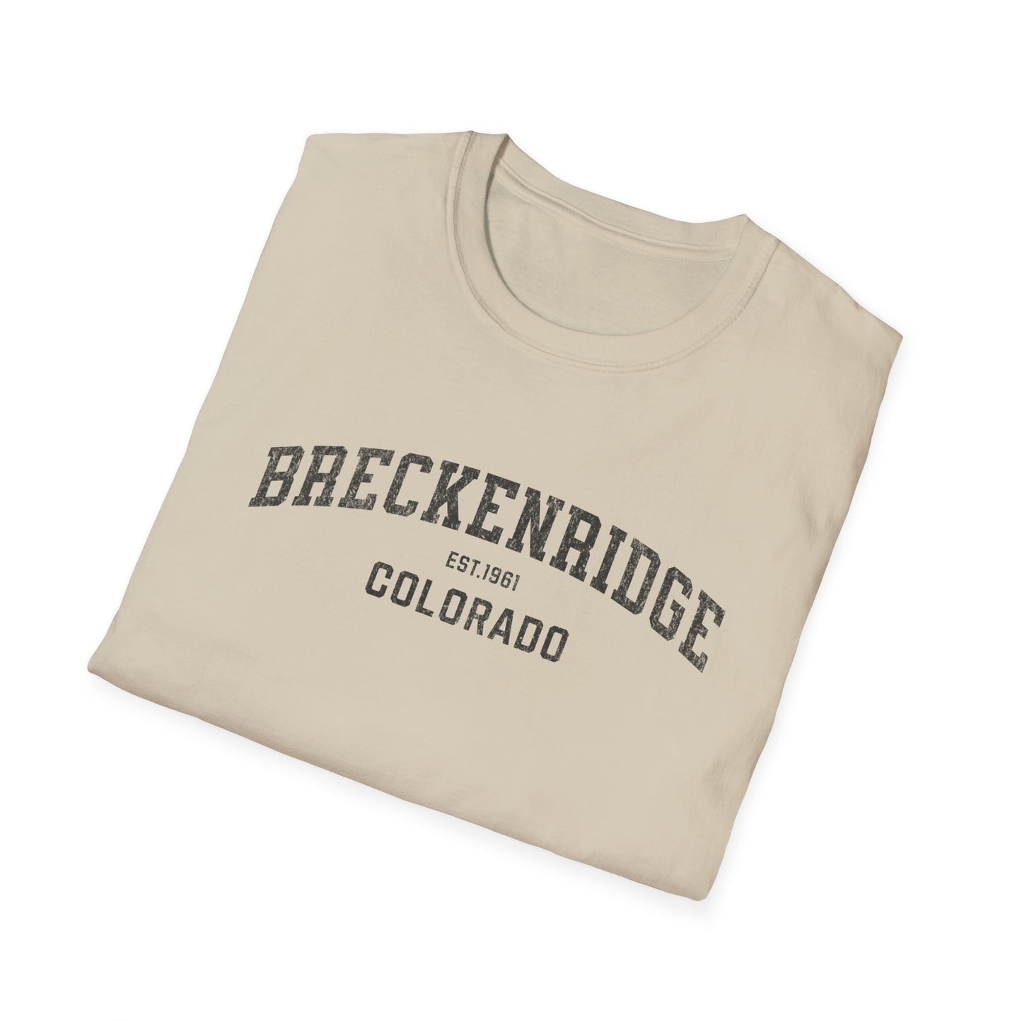 Breckenridge Distressed Ski T-Shirt