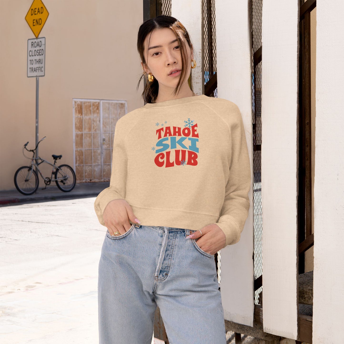 Tahoe Women's Cropped Fun Fleece Pullover
