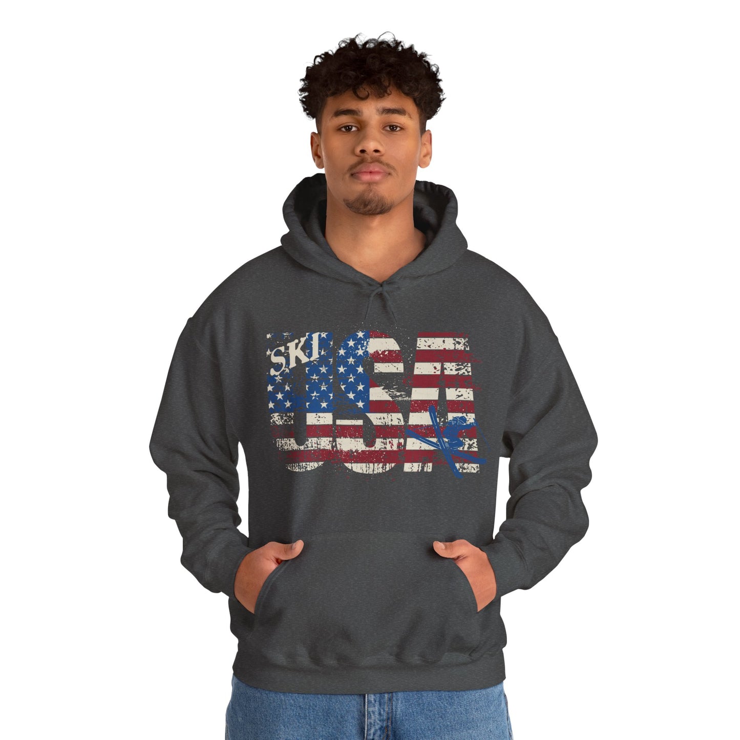 Ski USA Hooded Sweatshirt