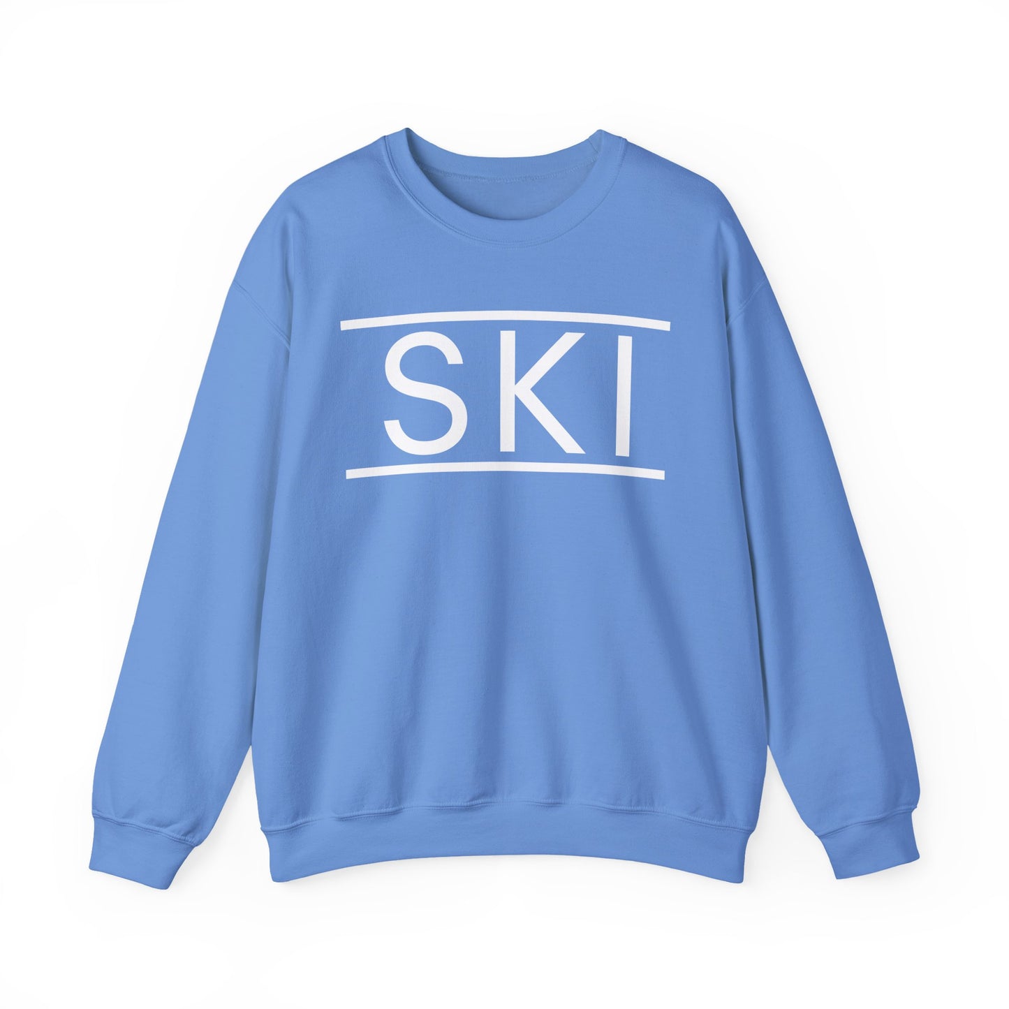 SKI Classic Snow White Crewneck Sweatshirt