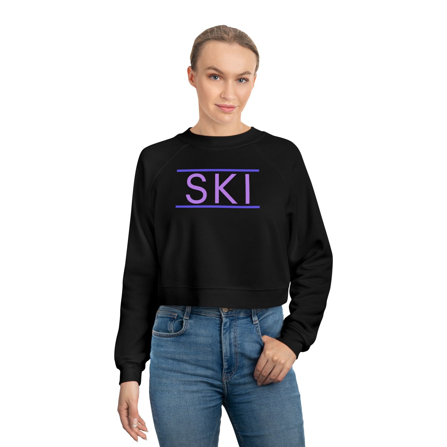 SKI Classic Crop Sweatshirt