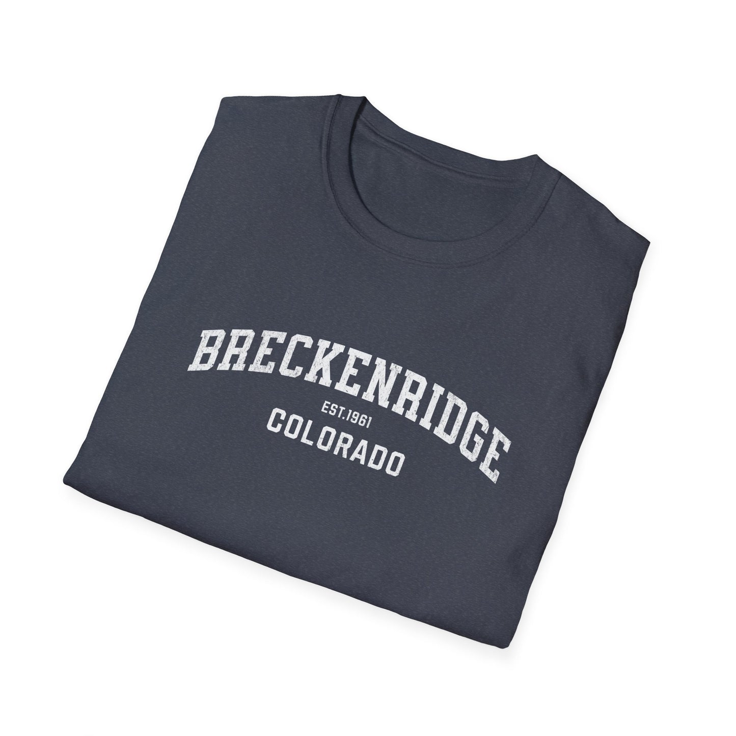 Breckenridge Distressed Ski T-Shirt