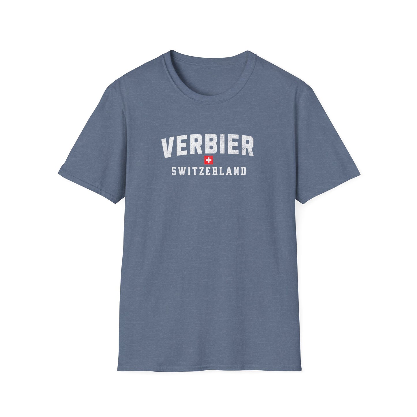 Verbier Distressed Ski T-Shirt