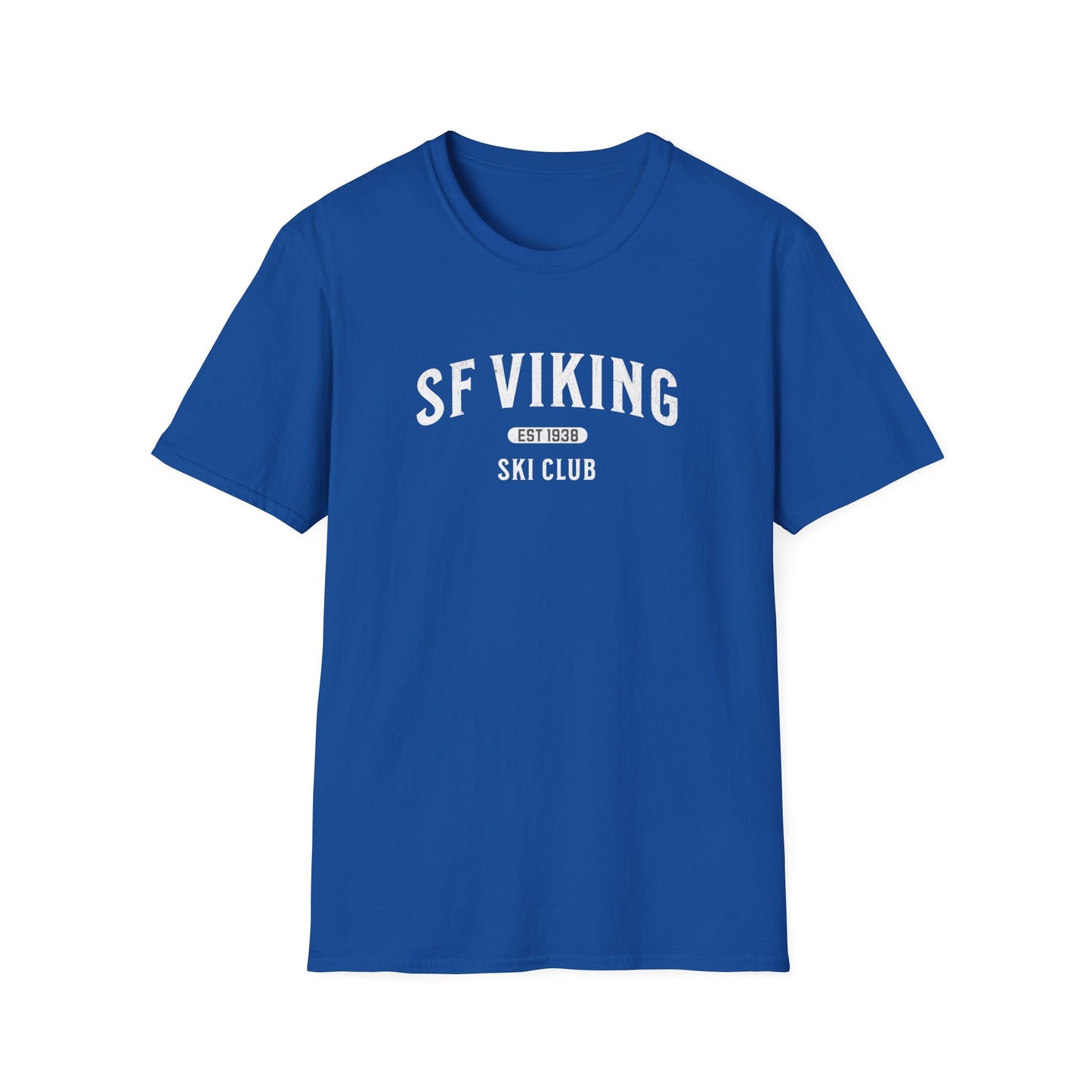 SF Viking Ski Club Distressed T-Shirt