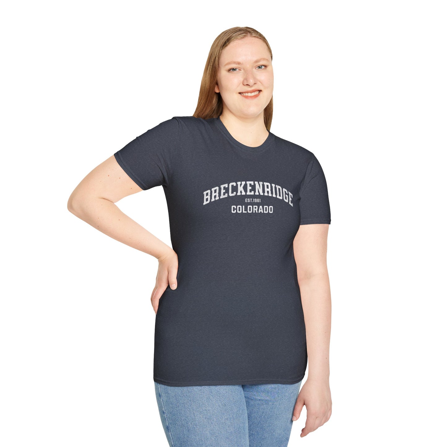 Breckenridge Distressed Ski T-Shirt