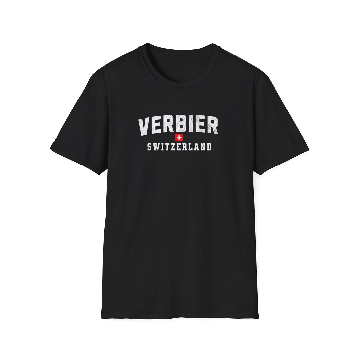 Verbier Distressed Ski T-Shirt