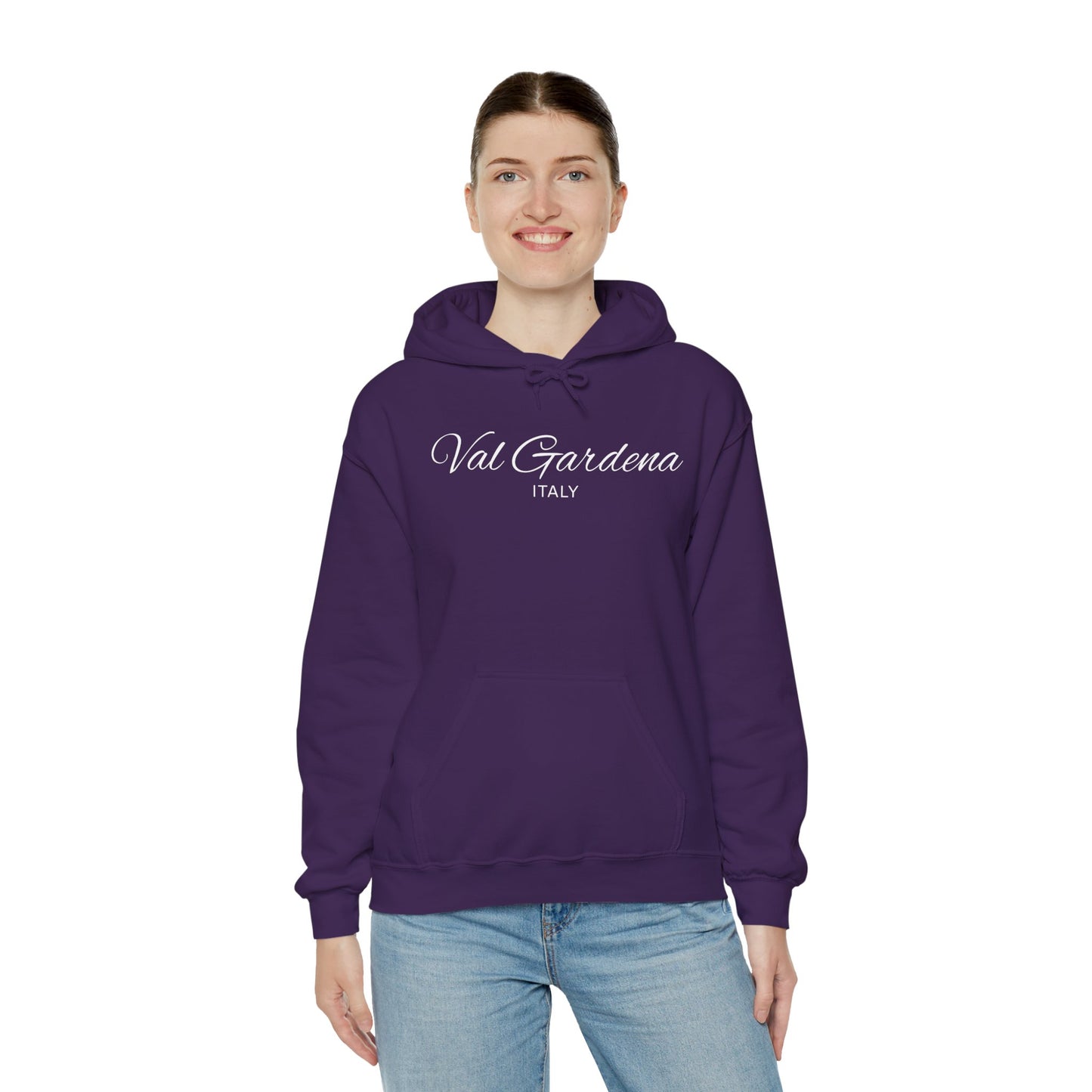 Val Gardena Italy Scripted Fleece Hoodie
