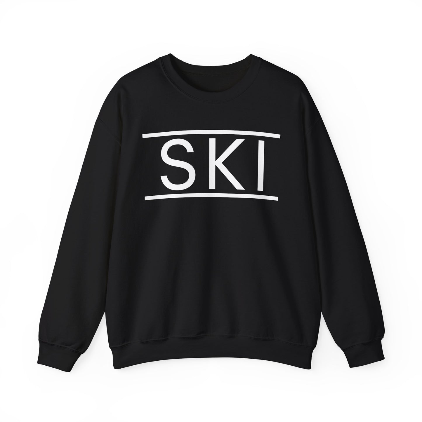 SKI Classic Snow White Crewneck Sweatshirt
