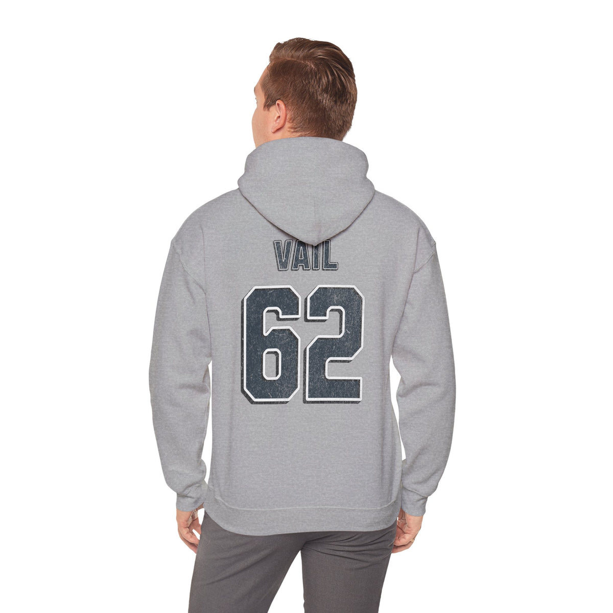 Vail 62 Skiing Unisex Hooded Sweatshirt