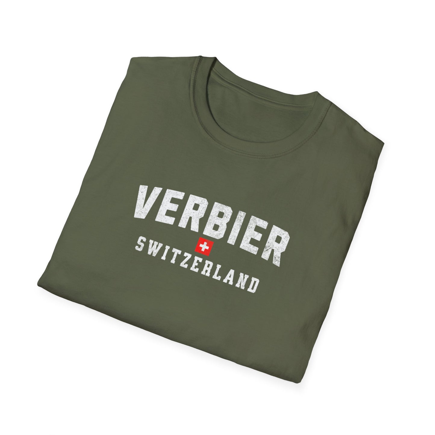 Verbier Distressed Ski T-Shirt
