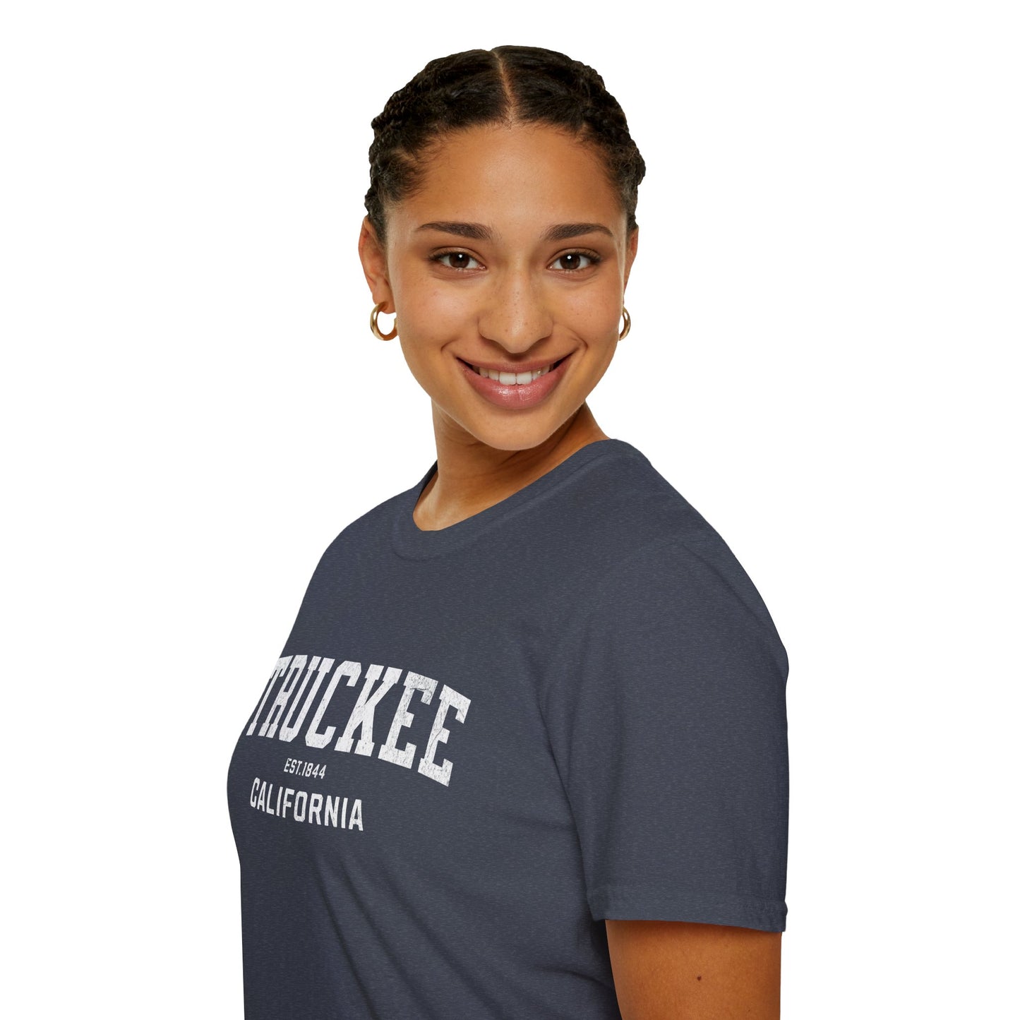 Truckee Distressed Ski T-Shirt
