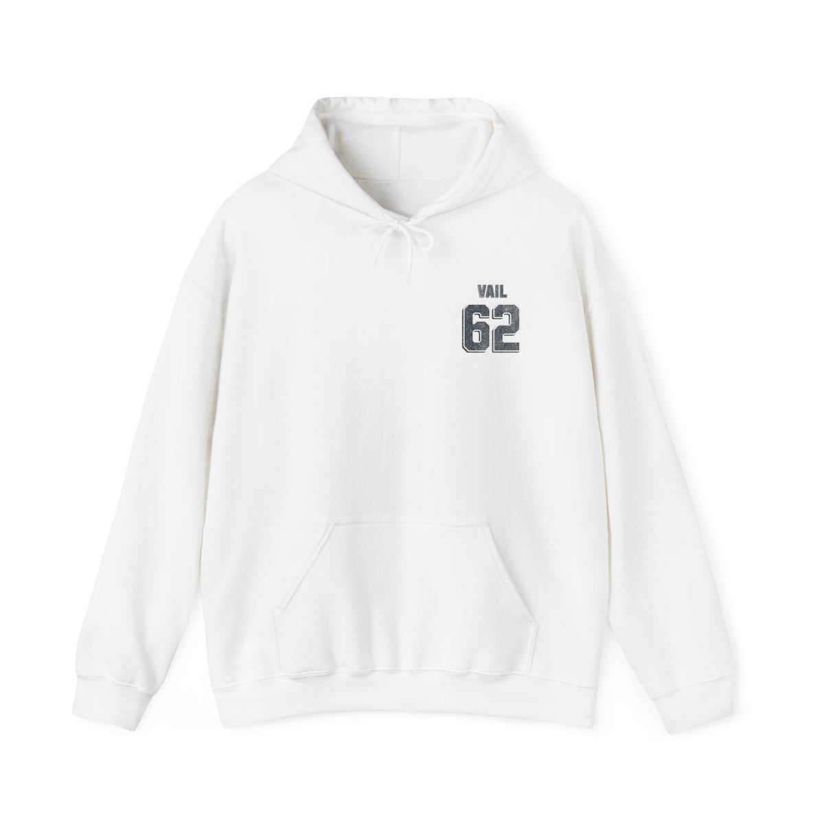 Vail 62 Skiing Unisex Hooded Sweatshirt